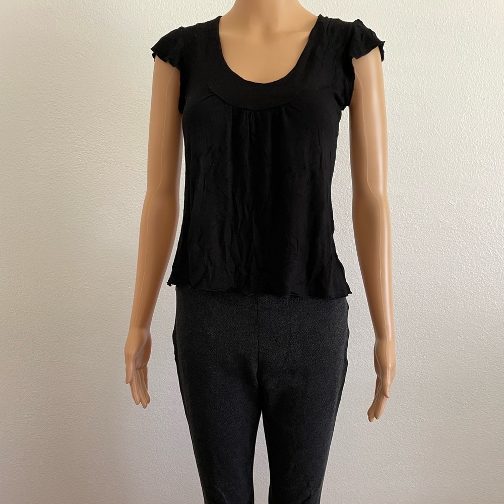 Silvergate Black Tank Top